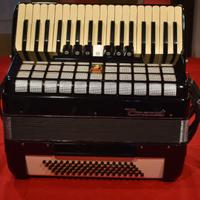 FISARMONICA PARROT A PIANO 37-80 3/5 NERO