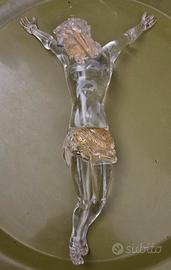 Crocifisso vetro di Murano 