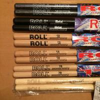 Bacchette Roll per batteria - nuove mai usate
