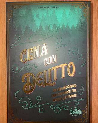 Gioco da tavolo investigativo - CENA CON DELITTO