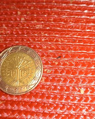 Moneta da 2€ legalità francese 2021 rarissima.