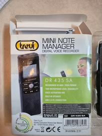 Registratore digitale vocale Trevi 