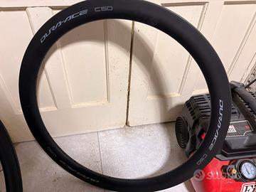 Ruote  shimano tubolari dura ace c36 e c50