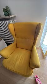 Poltrona Ikea gialla