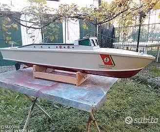 Collezionismo motoscafo scafo barca rc