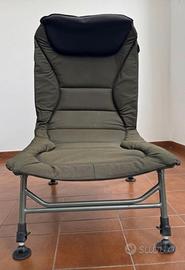 Sedia Carpfishing DAIWA + BORSA + TELO PIOGGIA