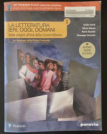 La letteratura ieri, oggi, domani 1