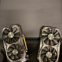 Rtx 1080ti zotac 11gb due schede