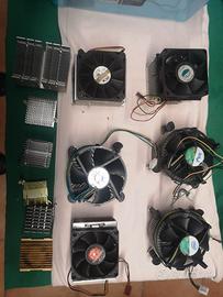 dissipatori con ventole  + dissipatore intel i5