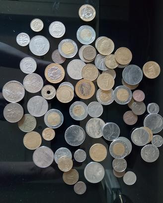 lotto lira e monete europee