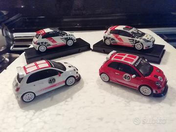 Cararama modelli 1 43 Fiat Abarth 500 assetto cors