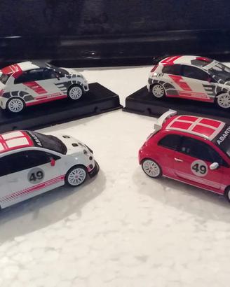 Cararama modelli 1 43 Fiat Abarth 500 assetto cors