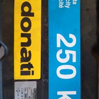 Paranco elettrico alimentazione 380 Donati kg 250