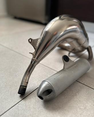 Scarico completo Ktm Husqvarna Gasgas 65cc