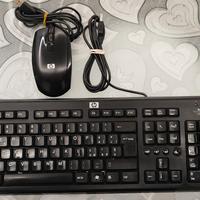 Tastiera PC + Mouse ottico HP