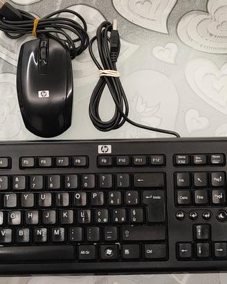 Tastiera PC + Mouse ottico HP