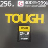SD Sony TOUGH da 256GB, modello SF-G256T SDXC