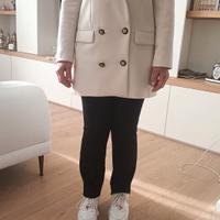 giacca doppiopetto Zara taglia XS con bottoni in m