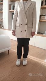 giacca doppiopetto Zara taglia XS con bottoni in m