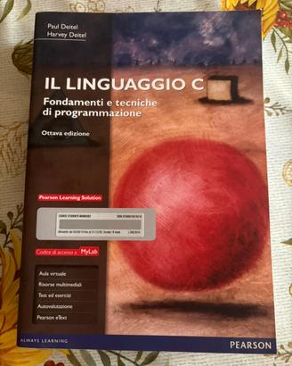 Il linguaggio C – Deitel – Ottava edizione Pearson