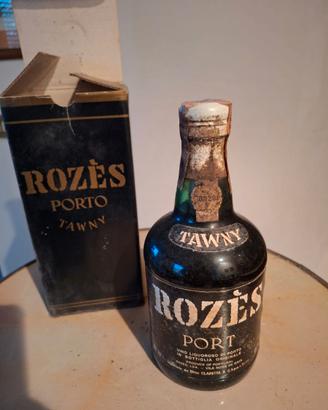 Tawny Rozes Port Vino Portugal vintage, anni '70
