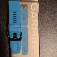 Cinturino Garmin QuickFit 26mm Cyan BlueSilicone