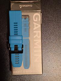 Cinturino Garmin QuickFit 26mm Cyan BlueSilicone
