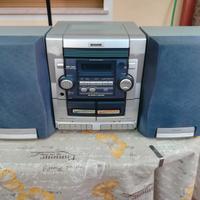 Stereo aiwa model-cxnsz2ez 43w hi-fi