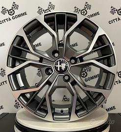 4 Cerchi in lega ALFA JUNIOR DA 16" GMP