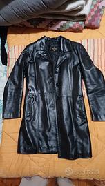 giacca di pelle vera taglia M