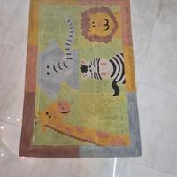 Tappeto x cameretta bimbi coordinato alle tende