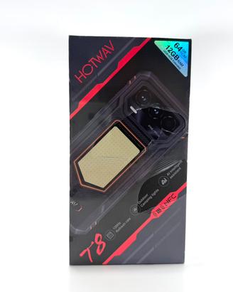 Hotwav T8 Arancione 64GB Ram 12GB 72 ore batteria
