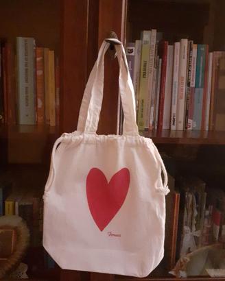 Borsetta tote Fiorucci 26 x 23,5 cm manici esclusi