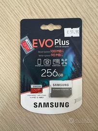 Micro SD 256gb + adattatore SD