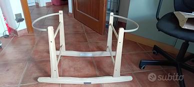 Supporto regolabile a dondolo per culla