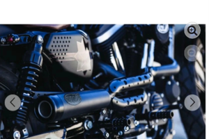 Scarico rsd Vans e hines per Harley Davidson sport