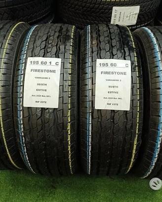 4 gomme 195 60 16C FIRESTONE RIF2372