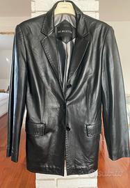 Giacca in vera pelle nera Hi-Buxter 🖤 Taglia 44/46