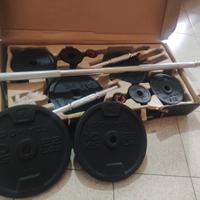 Kit pesi - bilancieri e manubri 70 kg