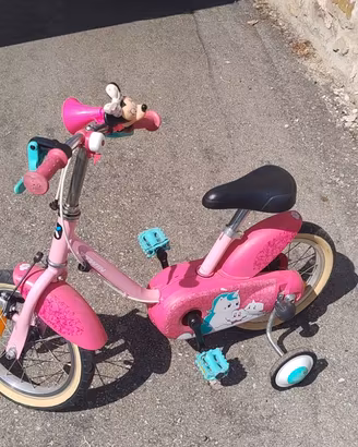 Coppia bici 3/4 anni e 5/6 bambina