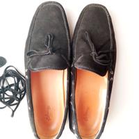 Mocassini scamosciati Arfango uomo 45 nero