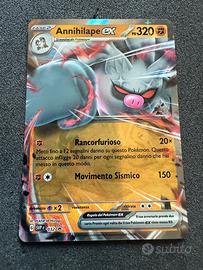 Carta Pokémon Annihilape ex SVP 032 Promo ITA