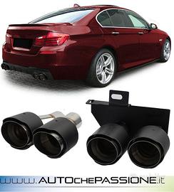 Coppia terminalini scarico per Bmw F10/F11 10>17