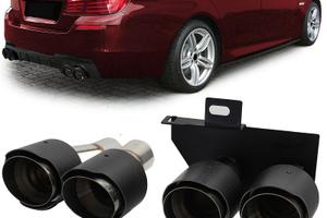 Coppia terminalini scarico per Bmw F10/F11 10>17