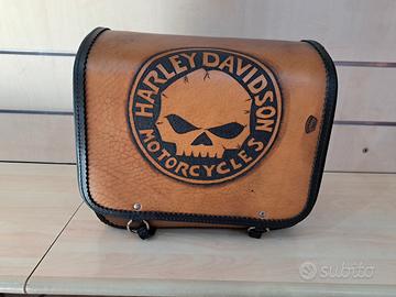 Borsa laterale per Harley Davidson 