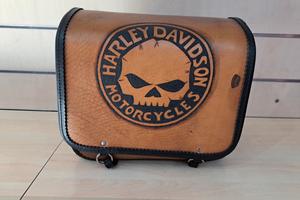 Borsa laterale per Harley Davidson 