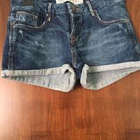 Zara - pantalonicini corti shorts jeans donna