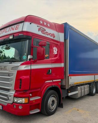 Scania R500 V8 TOPLINE CENTINA IN ACCIAIO 7.80 AGG