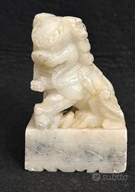 Antica statuina Cane di Foo