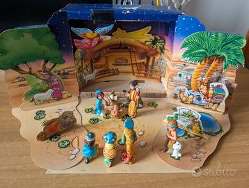 Presepe vintage kinder del 1997